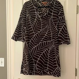 Tory Burch size 4 tunic /coverup EUC